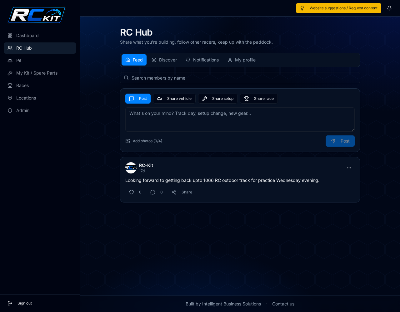 RC Hub in RC Kit